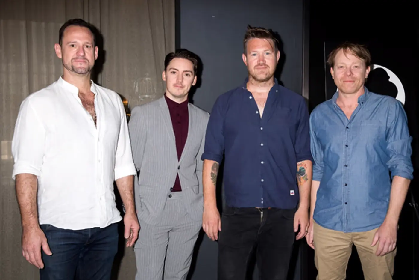 Gavin Robins, Drew McOnie, Eddie Perfect, Sonny Tilders the Broadway team on King Kong