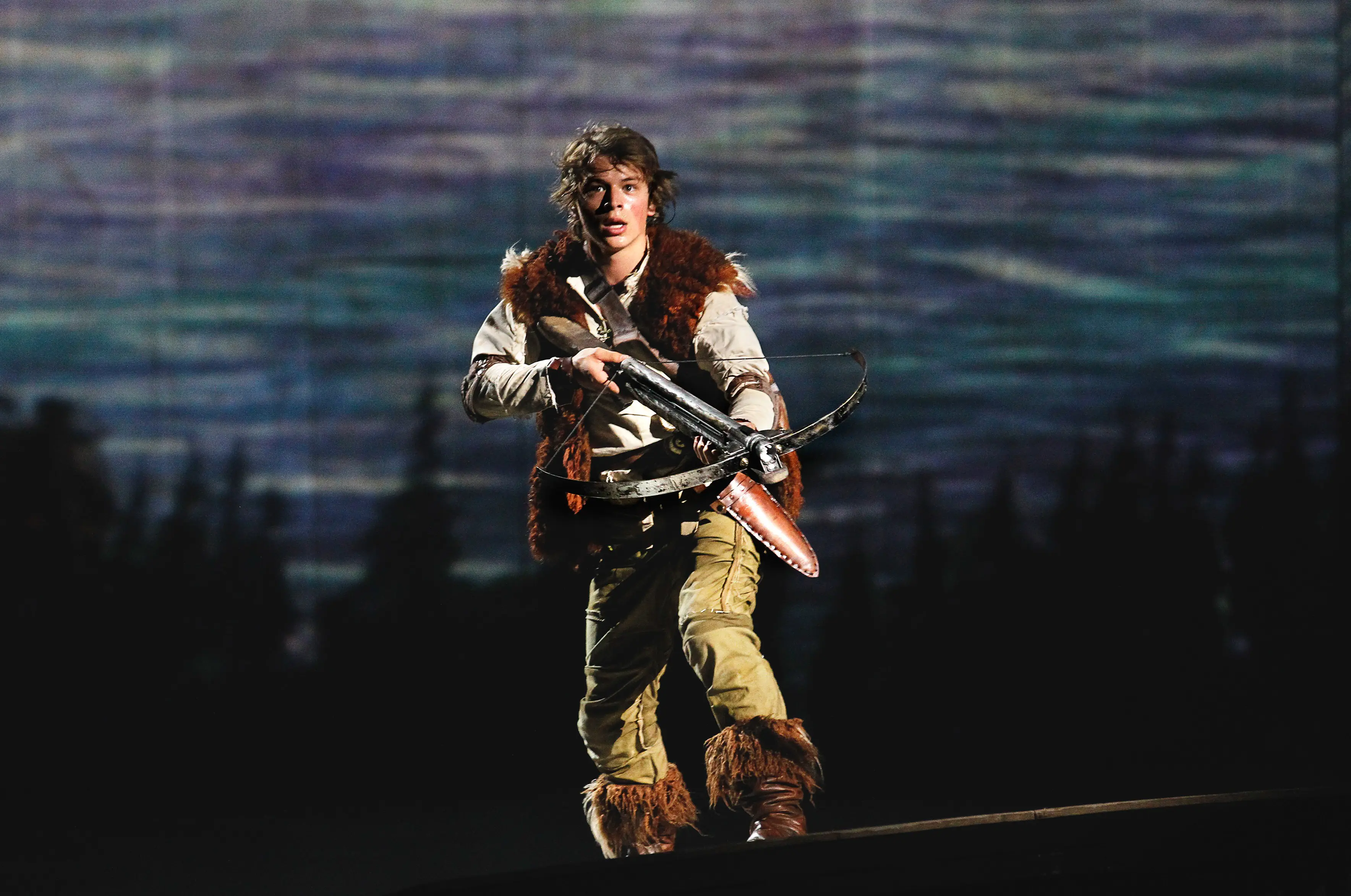 Hiccup with a crossbow