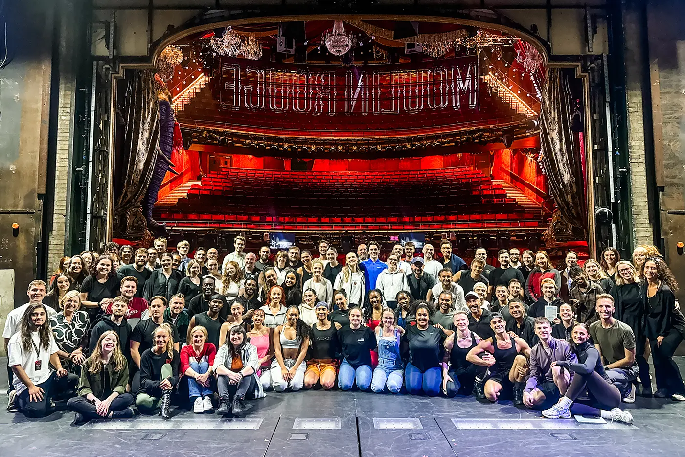 West End company of Moulin Rouge The Musical