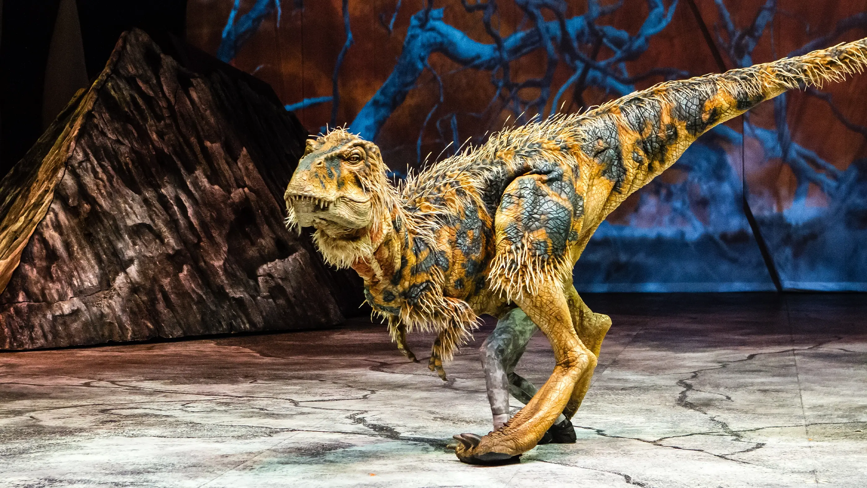 T-rex baby from Walking with Dinosaurs Arena Spectacular