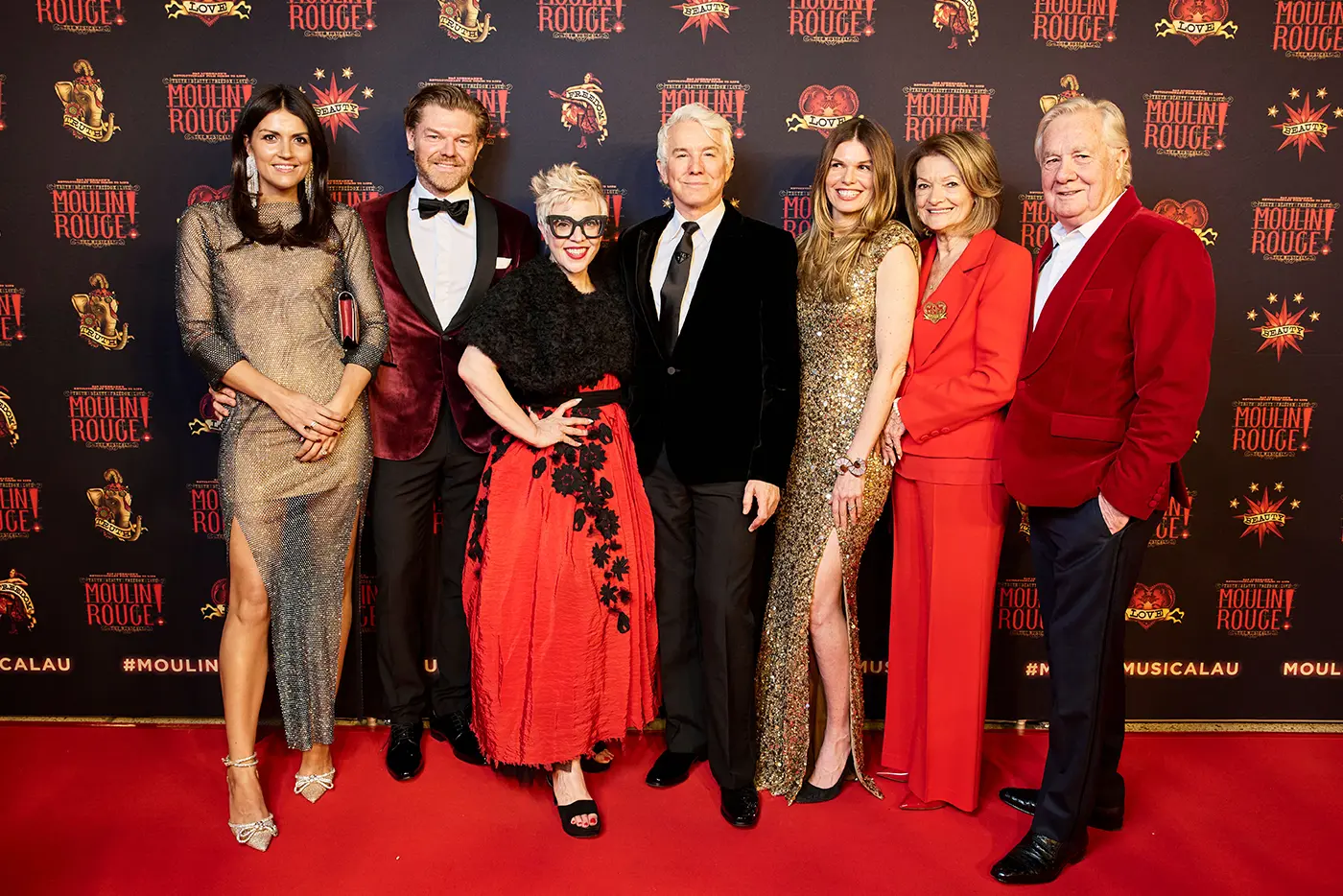 Baz Luhrmann, Catherine Martin and the Ryan family