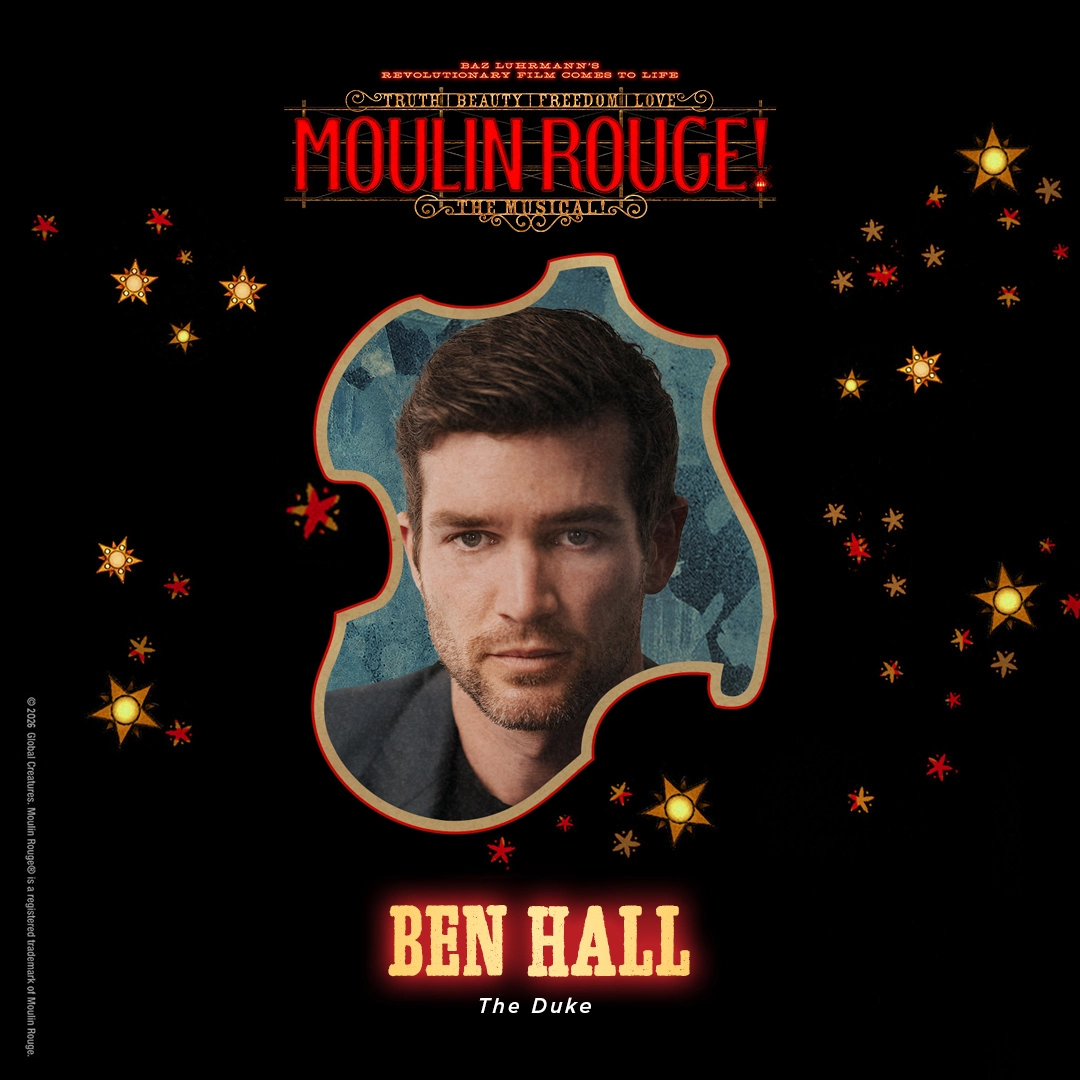 Ben Hall as The Duke in Moulin Rouge! The Musical